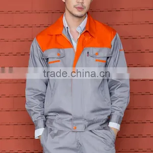 Work Clothes For Men Construction Red Color Work Uniform thumbnail-3