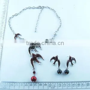 Fashion Necklace Set, Metal Alloy Paint Jewelry thumbnail-1