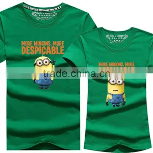 New Design Hot Sale Funny Couple T Shirts With Factory Price thumbnail-6