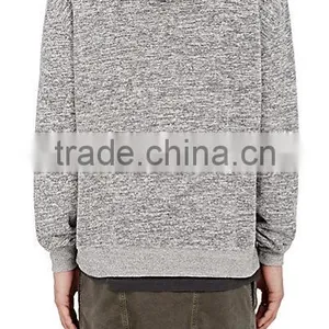 "Oversized Cropped" Cotton-Blend Hoodie thumbnail-2