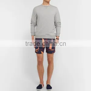 2017 Hot Sale Summer Shorts Men Beach Mid-Length Embroidered Custom Made 100% Nylon Swim Shorts Wholesale thumbnail-6