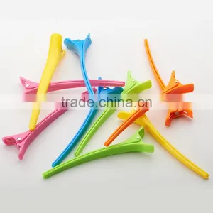 Wholesale Hair Clip,Beauty Salon Equipment Different Colors Plastic Clip thumbnail-2