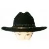New Style Western Cowboy Hat,black thumbnail-2