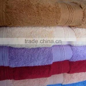 Bath Towels With Combed Cotton thumbnail-1