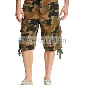 Men's All-Season Belted Ripstop Short Pants Camo Garment Factory Wholesale thumbnail-5