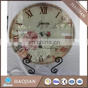 Sublimation Coating Blank Glass Clock, Round, 4mm Thickness thumbnail-1