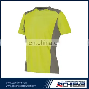 Sublimation Printing 100% Polyester Eyelet Mesh Tshirts/mesh Shirt thumbnail-2