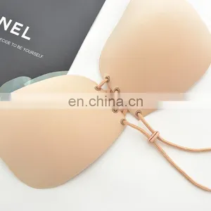Seamless Silicone Women Adhesive Fly Bra Wholesale thumbnail-3