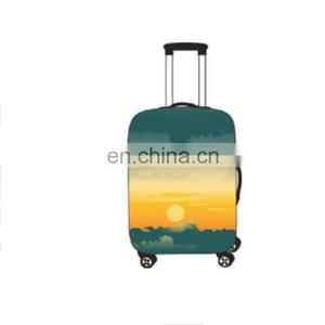 High Quality Polyester Custom Design Print Luggage Protective Cover thumbnail-5