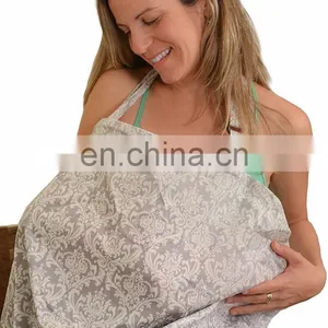 100% Cotton Breathable Breastfeeding Nursing Cover thumbnail-5