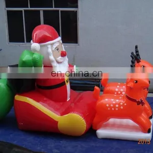 10m/32ft Outdoor Advertising Inflatable Santa/claus/model/christmas Advertising Claus thumbnail-4
