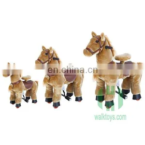 2015Hot Selling Lovely Pink Unicorn Riding Mechanical Horse Toy for Kids thumbnail-6
