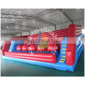Giant Inflatable Wipeout Course, Inflatable Sport Games, Inflatable Big Baller Game thumbnail-1