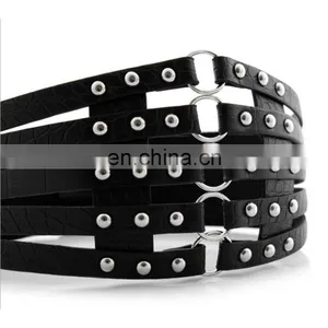 China Factory Cheaper Colombian Waist Cincher With Ring Rivets Extra Wide Belt thumbnail-3
