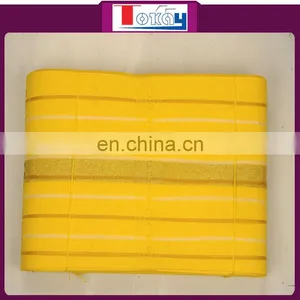 Most Popular Reasonable Price African Aso Oke Headtie Yellow thumbnail-1