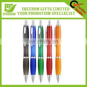 Custom Logo Promotional Plastic Ball Point Pen thumbnail-1