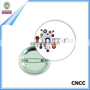 2015 Promotional 58mm Round Pin Buttons Badge, Pin Plastic Badge thumbnail-1