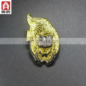 Newest Brass Custom Size Hand Embroidered Badge thumbnail-3
