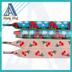 Fashion Cheap Polyester Shoelace With Logo Printing thumbnail-4