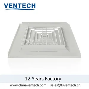 Supply Square Ceiling Diffuser Air Diffuser Hvac Sytem thumbnail-4
