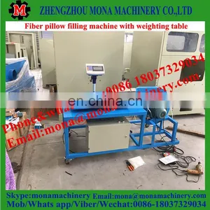 New Automatic Plush Soft Toy Teddy Bear Stuffing Machine Pillow Fiber Filling Machine thumbnail-1