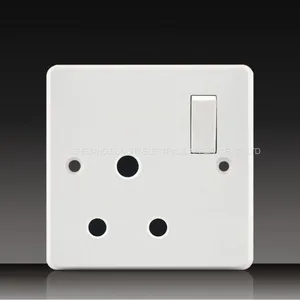 10A 250V Push Button Wall Switch Socket Digit Telephone Socket With Data Socket thumbnail-1
