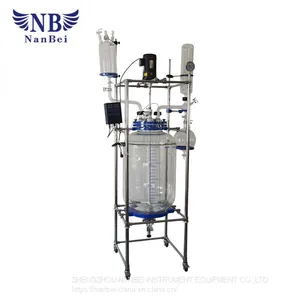 Single Layer Glass Reactor With 10L 200L thumbnail-1