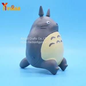Eco-friendly TOTORO ABS Injection Plastic Action Figure Toys thumbnail-2