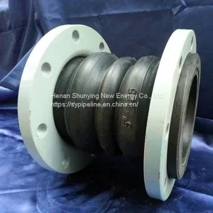 Double Spheres Flexible Rubber Joint With Tie Rods thumbnail-3