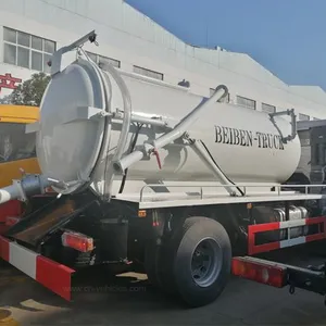 BEIBEN North Benz 8cbm To 12cbm Cubic Meter Vacuum Sewage Suction Truck Septic Tanker Truck Based on Mercedes Benz Technology thumbnail-3