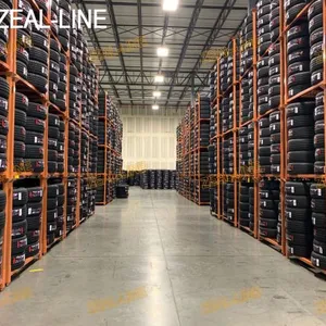 Folding 60X60 Inch Metal PCR Tire Tyre Storage Stacking Tire Rack thumbnail-1