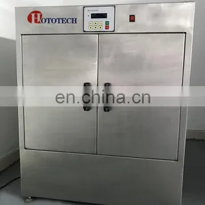 125 Watt Xenon Filled Quartz Lamp Ultraviolet Irradiation Testing Chamber / Testing Machine for Helmet thumbnail-3