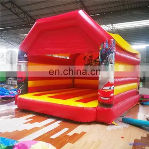 2019 New Design!!! Mini Inflatable Bouncer With Car Theme for Kids thumbnail-4