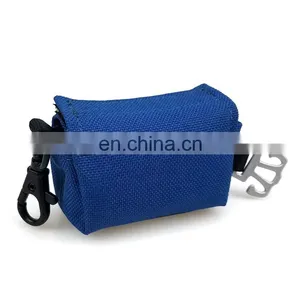 Dog Leash Attachment Zippered Pouch Waste Bag Dispenser Dog Waste Poop Bag Dispenser thumbnail-5