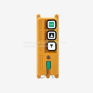 Industrial Remote Control F21-2D Hoist Crane Lift 3 Buttons Double Speed 1 Receiver+ 1 Transmitter for Truck Hoist Crane thumbnail-2