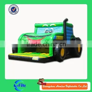 Customized Inflatable Tractor Inflatable Bulldozer Inflatable Bouncy Castle for Sale thumbnail-1