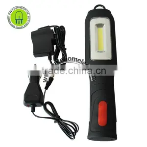 3W LED COB Rechargeable Work Light Inspection Lamp Hand Torch Flexible Magnetic thumbnail-1