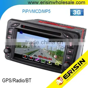 Erisin ES7063B 7" Car Radio DVD CD GPS Player for Mercedes A-Class W168 thumbnail-1