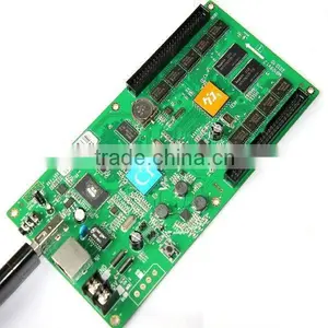 HD-C1 384*128 Asynchronous USB Ethernet Port 3G Module Single Color Tri-color Full Color Led Sign Controller Quality Choice thumbnail-1