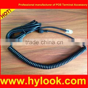 08361-01-R 14PIN HEADER to RJ45 COIL CABLE For VX810 Vx8xx TO VX570 Vx5xx Omni 37xx thumbnail-1