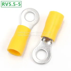 RV5.5-5 Yellow Waterproof Pre-insulated Cold Press Terminal thumbnail-4