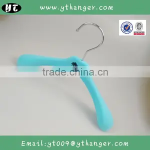 HA7008 Cute Flocked Plastic Hanger Velvet Baby Dress Coat Hanger Supplier's Choice thumbnail-3