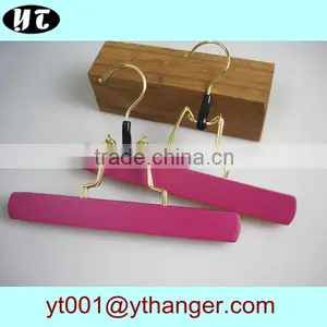 Pink Hair Extension Hangers Wooden Clamp for Hair Extention thumbnail-1