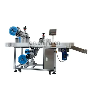 Factory Price Full Automatic Top and Bottom Flat Labeling Machine and Double Sides Adhesive Sticker Labeler thumbnail-2
