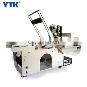 Security Tabletop Semi Auto Manual Labeling Machine Label Applicator With Date Printer thumbnail-3