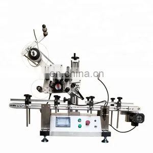 YTK-160 Tabletop Automatic Flat Labeling Machine For Flat Surface Box Bottles thumbnail-1