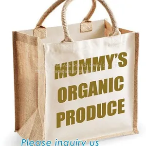 Promotional Custom Natural Eco Friendly Organic Cotton Canvas Tote Bag,Promotional Custom Logo Artwork Cotton Canvas Sho thumbnail-3