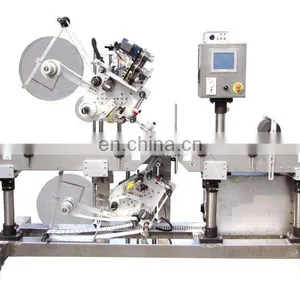 Full Automatic Flat Top Labeling Machine/Hot Selling Labeler For Glass Round Bottles thumbnail-2