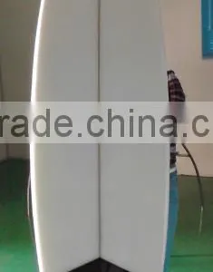 Clear Board Bat Tail PU Surfboard thumbnail-2