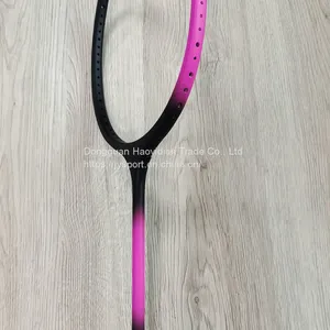 Senior Carbon Fiber Ball Badminton Racket Heavy Weight Badminton Rackets Professional Racquets for Badminton Strength Training thumbnail-3